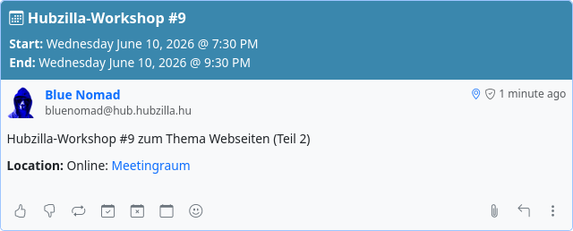 Termin-Beitrag